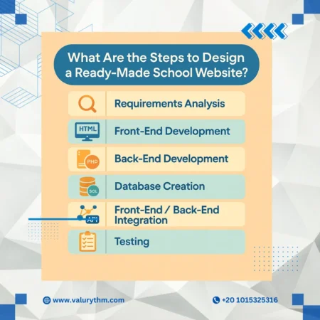 تصميم موقع مدرسة جاهز
